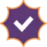 icon checkmark badge